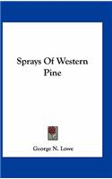 Sprays of Western Pine