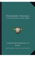 Duxberry Doings