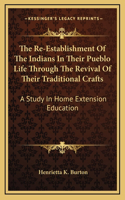 The Re-Establishment Of The Indians In Their Pueblo Life Through The Revival Of Their Traditional Crafts