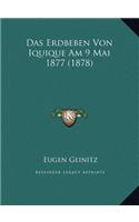 Das Erdbeben Von Iquique Am 9 Mai 1877 (1878)
