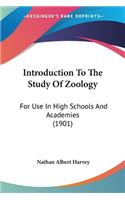 Introduction To The Study Of Zoology