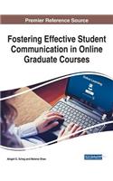Fostering Effective Student Communication in Online Graduate Courses