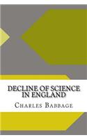 Decline of Science in England