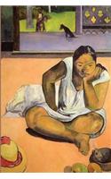 "Brooding Woman" by Paul Gauguin - 1891: Journal (Blank / Lined)(Art of Life Journals)