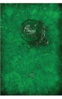 Monogram Leo Notebook: Blank Journal Diary Log