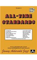 Jamey Aebersold Jazz -- All-Time Standards, Vol 25: Book & Online Audio(Jazz Play-A-Long for All Instrumentalists and Vocalists)