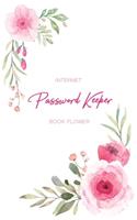 Internet Password Keeper Book Flower
