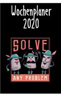 Wochenplaner 2020: Probleme lösen - Wochenkalender - Ferientermine und Feiertage in Deutschland - Jahreskalender