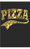Pizza Notizbuch: Pizza Notizbuch die Perfekte Geschenkidee für Pizza oder Fastfood Fans. Das Taschenbuch hat 120 weiße Seiten mit Punktraster die dich beim Schreiben