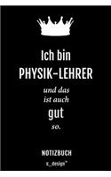Notizbuch für Physik-Lehrer