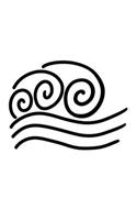 Wave Notebook: (138 Nature Print)