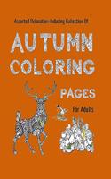Autumn Coloring Pages for Adults