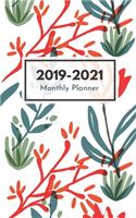 2019-2021 Monthly Planner: Three Year Planner Monthly Schedule Organizer 36 Months Calendar Agenda To Do List 5x8 Inch Notebook (Volume 29)