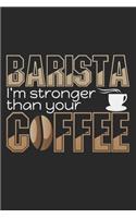 Barista - I'm Stronger Than Your Coffee