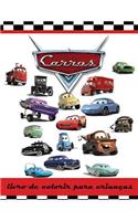 Carros livro de colorir para crianças: Este livro de colorir para crianças de 80 páginas tem imagens de Relâmpago McQueen, Tow Mater, Doc Hudson, Sally Carrera, Fillmore, Sargento, Luigi 