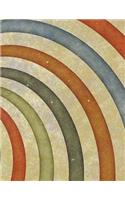 Spiral Banner Notebook Large Size 8.5" x 11" Ruled 150 Pages