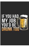 If You Had My Job You'd Be Drunk Too