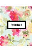 2019 Planner: Weekly & Monthly Calendar Schedule Organizer Inspirational Quotes, Notes & Check Listjanuary2019 Through to December 2019 Paperback