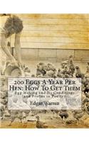 200 Eggs A Year Per Hen