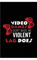 Video Games Don't Make Me Violent Lag Does