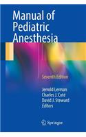 Manual of Pediatric Anesthesia