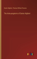 Ante-purgatorio of Dante Alighieri