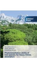 Phytoremediation ability of tree species for heavy metals absorption