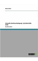 Virtuelle Sachbeschädigung - §§ 303a-303b StGB