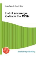 List of Sovereign States in the 1950s: (English)