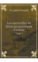 Les Merveilles de Jésus Au Sacrement d'Amour Tome 1