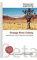 Orange River Colony: (English)
