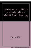 Lexicon Latinitatis Nederlandicae Medii Aevi