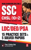 Ssc Chsl Combined Higher Secondary Level 15 Practice Sets & Solved Papers 2020