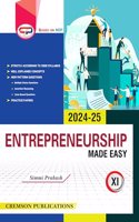 Entrepreneurship Made Easy for Class 11 | For CBSE 2025 Exam (NCERT Solved) | NEP Based | By Simmi Prakash