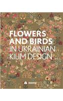 Flowers and Birds in Ukrainian Kilim Design