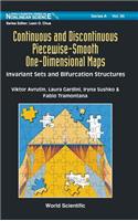 Continuous and Discontinuous Piecewise-Smooth One-Dimensional Maps: Invariant Sets and Bifurcation Structures