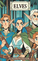 Enchanted Forest Elves Coloring Book