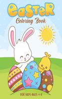 Easter Coloring book for Kids Ages 4 - 8