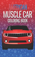 American Muscle Car Coloring Book