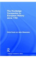 The Routledge Companion to Modern European History since 1763