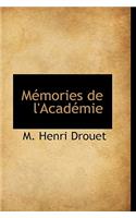 M Mories de L'Acad Mie