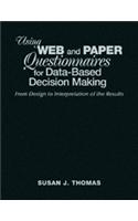 Using Web and Paper Questionnaires for Data-Based Decision Making