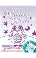 Scratch & Stencil: Wintery White