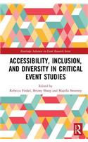 Accessibility, Inclusion, and Diversity in Critical Event Studies