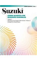 String Quartets for Beginning Ensembles, Volume 2: Score and Parts