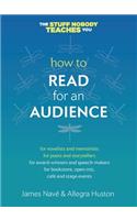 How to Read for an Audience
