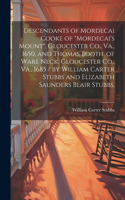 Descendants of Mordecai Cooke of 
