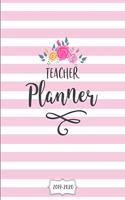 Teacher Planner 2019-2020: 12 Month Academic Weekly Planner designed for Teachers. Bonuses included: Student Roster, Continuing Education Log, Classroom Expense Tracker and Mu