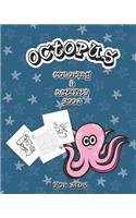 Octopus Coloring And Activity Book for Kids