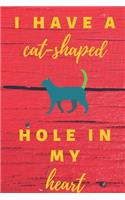 I have a cat shaped hole in my heart